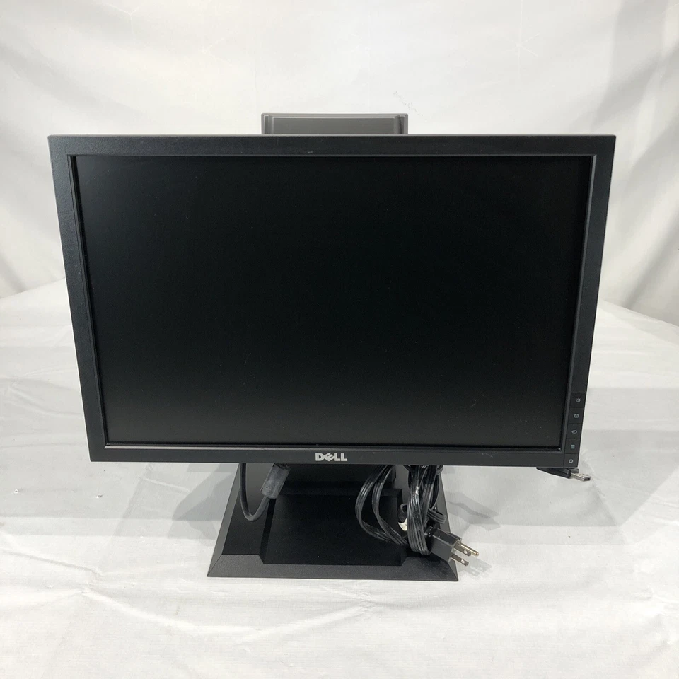 DELL E1909WC 19" FLAT PANEL LCD MONITOR W/ ARAIO Computer Stand - Image 1 of 4