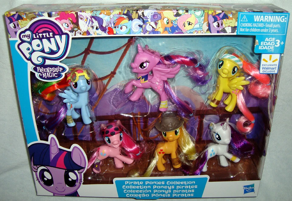 My Little Pony Pirate Ponies Colección Wal-Mart Exclusivo Friendship Is Magic 6 Foto 1 de 1