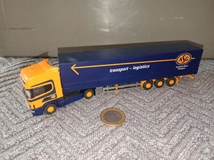 ZH884 Wiking H0 1:87 Scania 144L 530 Lkw ASG "Transport Logistics" Europan Road - Bild 1 von 14