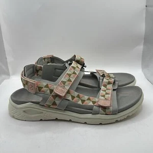 ECCO X-trinsic Textile Strap Sandals Shoes Walking Hiking Womens 8 39 Pink Gray - Picture 1 of 14