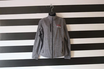 Port Authority Women's Gray Full Zip Jacket Polyester Size M Medium - Image 1 of 4