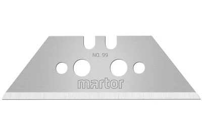 MARTOR Trapezklinge 10 Stück, Ersatzklingen Cuttermesser, Länge 60 mm