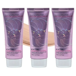 Crema 3W Clinic Silky Pore Control Snail BB 70 ml (2,36 oz) x 3 piezas K Beauty - Imagen 1 de 11