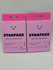 (2) Starface Hydro-Star Pimple Patches Limited Edition Pink Tones 32 Patches Ea - Picture 1 of 2