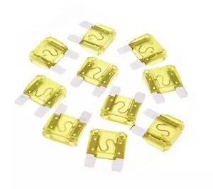 10pcs 20A Amp MAXI APX Maximum Large Blade Fuse for Auto Boat Truck RV Car Audio - Picture 1 of 10
