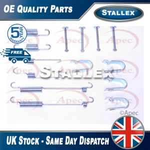 Fits Getz 1.0 1.3 1.4 1.5 CRDi Brake Shoes Fitting Kit Rear Stallex - Picture 1 of 2