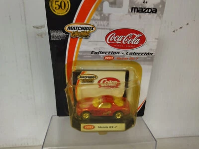 MAZDA RX-7 1993 COCA-COLA COLLECTIBLES 1:64 MATCHBOX - Immagine 1 di 2