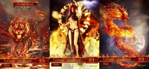 Red Elemental Pack #2 TCG Custom Tokens - Bild 1 von 2