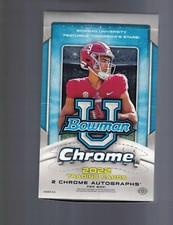 2022 -23 Bowman U Chrome University Football #1-100 - YOU PICK ~ Loaded !!