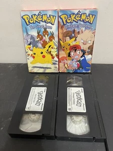 Pokémon VHS Lot The Great Race & Primeape Problems Anime Cartoon Tested! 📼🐣🍍 - Picture 1 of 6