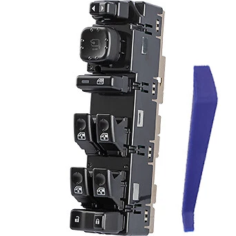 Driver Side Master Power Window Switch for 2003 - 2006 GMC Sierra Yukon 15883319 - Imagem 1 de 4