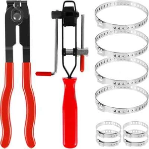 CV Joint Boot Clamp Zangen Set Edelstahl Auto Banding Tools Kit - Bild 1 von 27