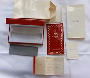 Cartier, Box & Blank Certificate Booklets_SUPER LOT - Picture 1 of 10
