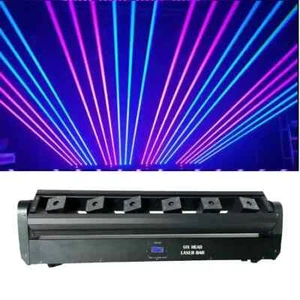 RGB Vollfarbe 3W Laserbar DMX DJ Disco KTV Bühnenlaser Moving Head Laserlicht - Bild 1 von 9