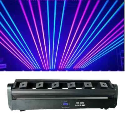 RGB full color 3W laser bar dmx dj disco KTV stage laser moving head laser light - Image 1 of 4