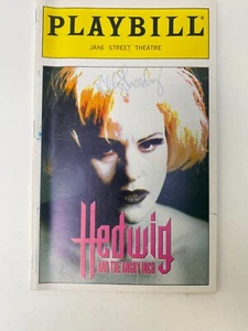 *Signed* "Ally Sheedy" Playbill + Hedwig and the Angry Inch Jane St. Theatre - Picture 1 of 4