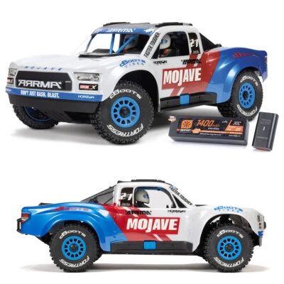 ARRMA MOJAVE GROM 223S BLX Brushless 4X4 Desert Truck RTR w/ Battery/Charger Wht - Image 1 of 4
