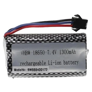 RC Akku für TurbineX Stunt-Fun-Racer Nr. 820575 Modellbau SM-3P 1300mAh 7,4V - Bild 1 von 3