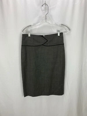 Falda de lana gris para mujer Classiques Entier 6 Foto 1 de 4