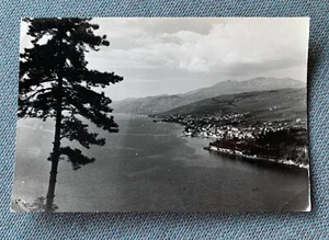 Yugoslavia 1958 - used picture postcard Opatija to Belgium - Bild 1 von 2