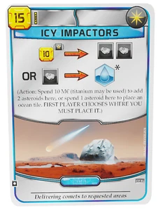 Terraforming Mars Winter Season Promo 2023 Icy Impactors - Imagen 1 de 1
