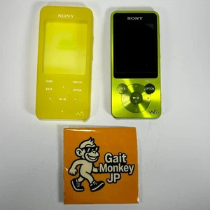 Sony Walkman NW-S784 8GB MP3 Digital Media Player Lime Green Tested Used Japan - Picture 1 of 6