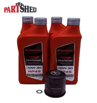 Kit de cambio de aceite sintético genuino OEM Honda Goldwing 1800 GL1800 2018-2024 Foto 1 de 4