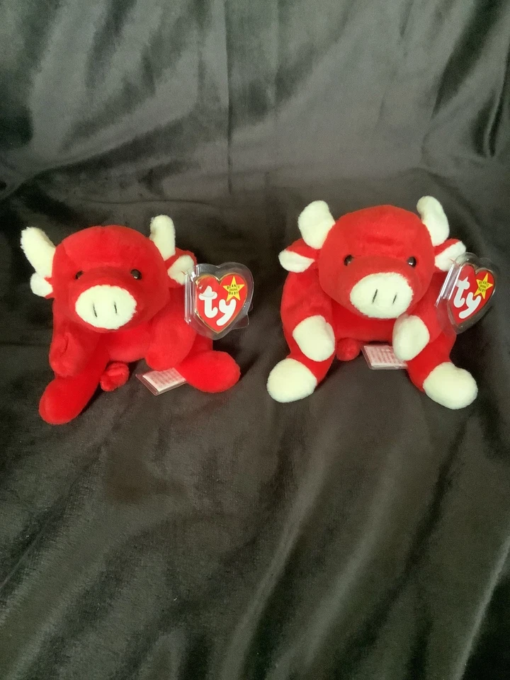 TY Snort / Tabasco Set 1 of a Kind Invaluable Oddities / Errors MwmtMq - Image 1 of 4