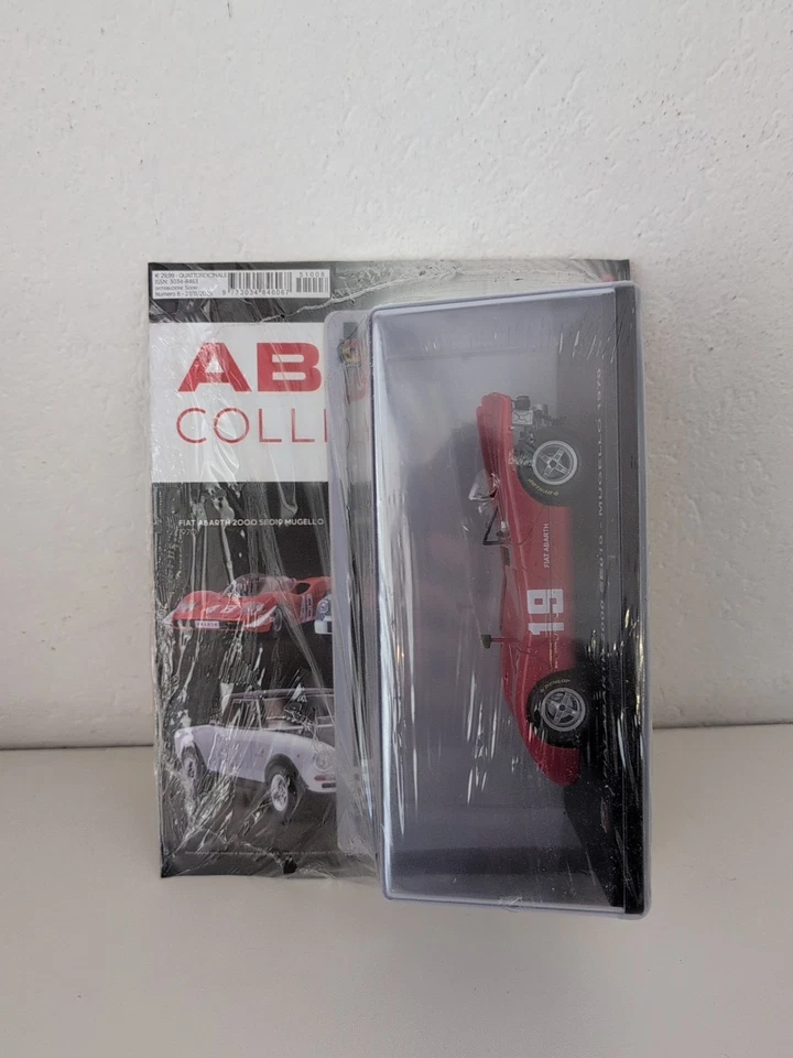 ABARTH COLLECTION N° 8 - ABARTH 2000 SE019 Mugello 1970 1/24 Hachette NUOVO 2025 - Immagine 1 di 4