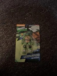 "Borrador 3D Teenage Mutant Ninja Turtles Leonardo Nickelodeon, 3""" - Imagen 1 de 2