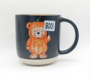 Süßer Kürbis Teddybär Kaffeebecher 16 Unzen Keramik Halloween Geschenk von Prima Design - Bild 1 von 8