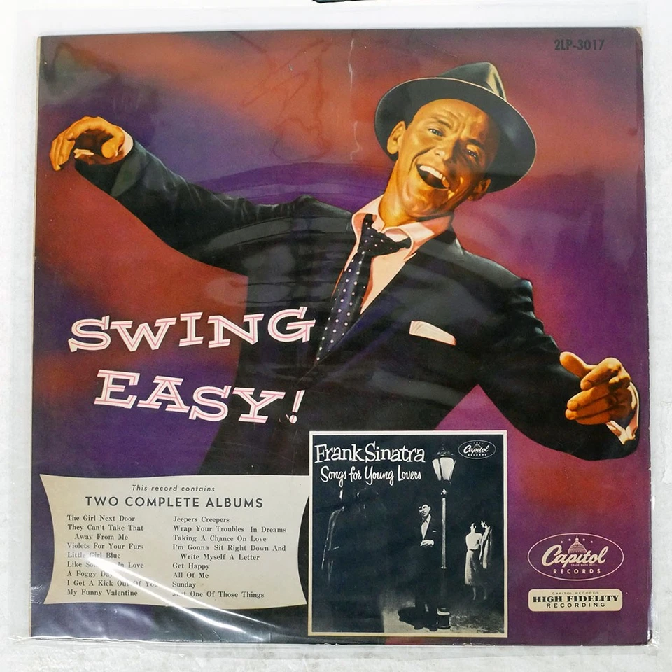 FRANK SINATRA SWING EASY! AND SONGS FOR CAPITOL 2LP3017 Japan RED VINYL VINYL LP - Image 1 of 1