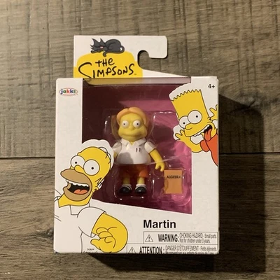 Los Simpson Martin 2,5 in WAVE 4 Coleccionable Nuevo Jakks Pacific Foto 1 de 4