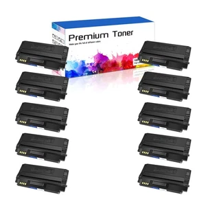 Paquete de 10 cartuchos de tóner ML1630 negro de alto rendimiento para Samsung SCX-4500 SCX-4500W - Imagen 1 de 23