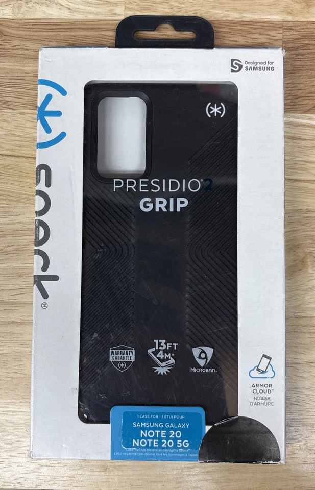 Speck Presidio2 Grip Phone Case for Samsung Galaxy Note20 / Note20 5G - Black - Image 1 of 1