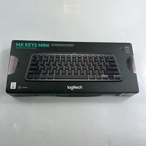 Logitech MX Keys Mini Wireless Keyboard - Graphite - Picture 1 of 7