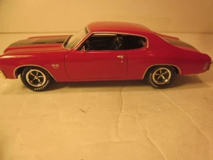MATCHBOX YESTERYEAR, MUSCLE CAR, 1/43 DIECAST, 1970 RED CHEVELLE SS 454 COUPE - Picture 1 of 8