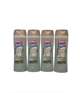 Suave Essentials Waterfall Mist Refreshing Shampoo 15 oz Each (4 New) - Picture 1 of 3