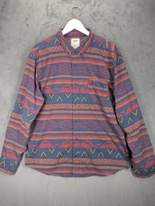 Levis Aztec Navajo Shirt Men's Size XL Summer Festival Long Sleeve Button Up - Picture 1 of 11