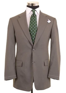 NWT Brooks Brothers Made in USA 100% Wool Green Sport Coat Jacket 37 R NEW - Picture 1 of 10