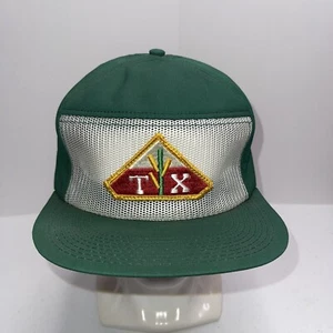 Cappello camionista vintage Texas Patch marca K made in USA berretto Texas nuovo con etichette - Foto 1 di 4