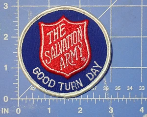 Vintage NOS The Salvation Army Good Turn Day Boy Scouts BSA Scouting Patch 3" - Picture 1 of 2