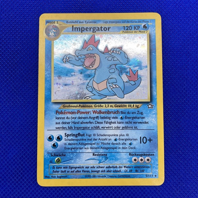 Pokemon - Typhlosion - HoloFoil Raro! - Neo Genesis - 18/111 - Veja as  fotos!