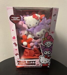 Hello Kitty and Friends - 12-inch Plush Valentine’s Bouquet - 9 Plush Included