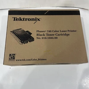 Tektronix Black Toner Cartridge 016-1684-00 for Phaser 740 Color Laser Printer - Picture 1 of 2