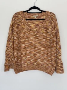 Suéter tejido Appraisal para mujer 1X mezcla de lana mohair multicolor manga campana - Imagen 1 de 8