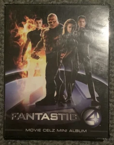 FANTASTIC 4 MOVIE CELZ MINI ALBUMN:BINDER+BASE+HOLOCELZ - Picture 1 of 3
