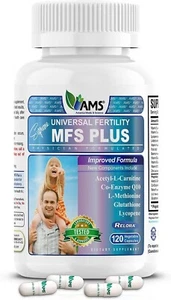 MFS Plus Fertility Supplements for Men (120 Capsules) Count Booster, Supports... - Picture 1 of 6