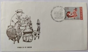 Peru 1982 FDC Año del Artesano Los Toritos - Picture 1 of 1