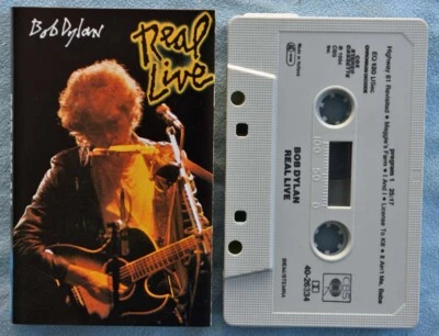 Bob Dylan - Real Live - UK 1984 - CBS 40-26334 - Dolby - NEAR MINT - TESTED - Image 1 of 4